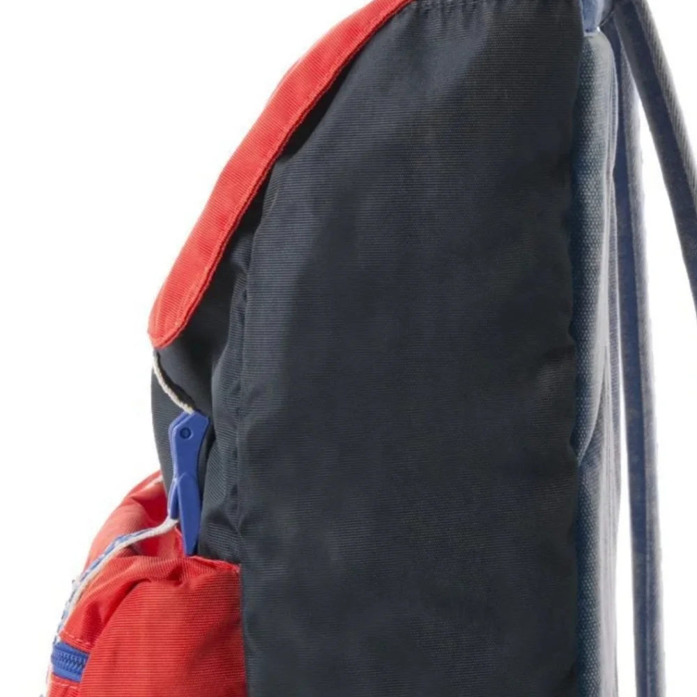 Invicta JOLLY VINTAGE Bold Red and Black Backpack
